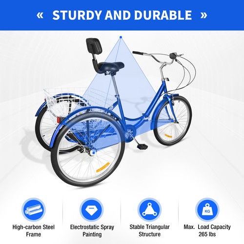 Tricycle adult senior 7 - tricycle,