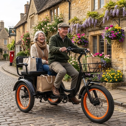Inch electric trike family - inch,