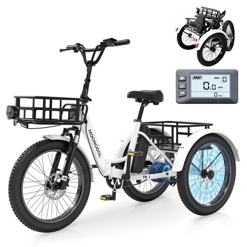 Mooncool 20in fat tyres - fat,