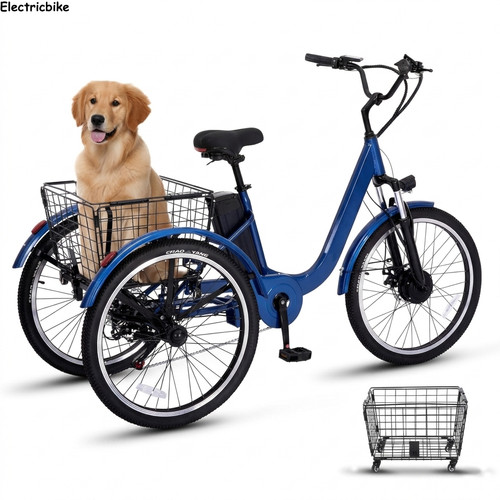 Electric tricycle adults - adults, 24"