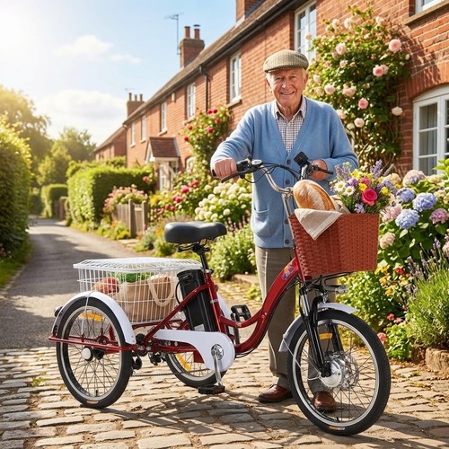 Electric tricycle adult - adult, 20