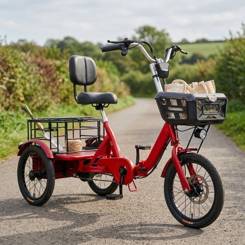 Folding electric trike inch - electric,