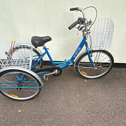 Jorvik adult tricycle blue - jorvik,