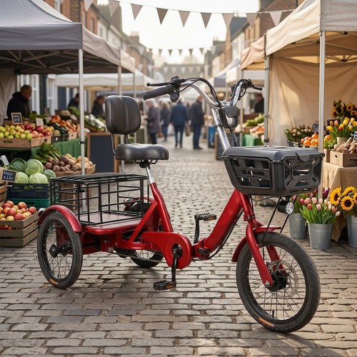 Electric trike folding - electric, 16''